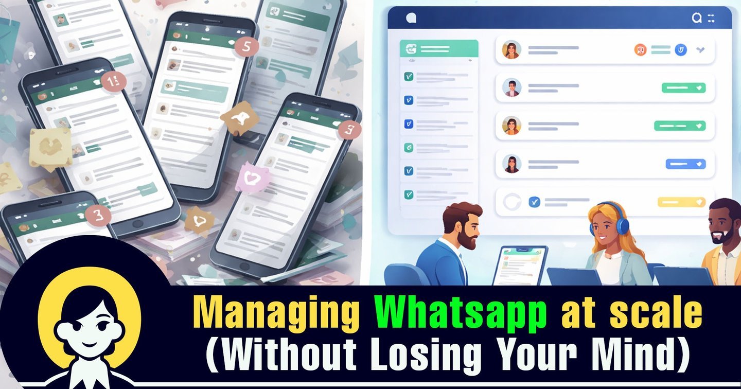 Managing WhatsApp at Scale (Without Losing Your Mind)